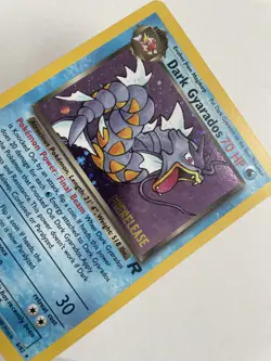 Pokemon TCG Dark Gyarados PRERELEASE 08/82 Team Rocket WOTC Promo Holo - Image 3