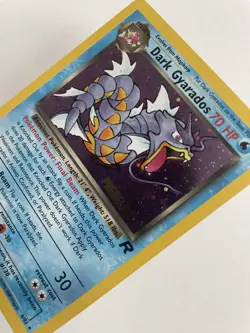 Pokemon TCG Dark Gyarados PRERELEASE 08/82 Team Rocket WOTC Promo Holo - Image 4