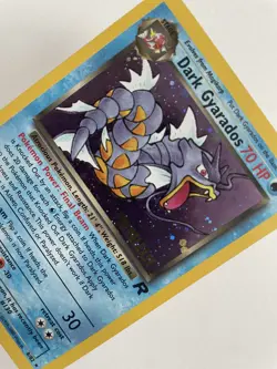 Pokemon TCG Dark Gyarados PRERELEASE 08/82 Team Rocket WOTC Promo Holo - Image 5
