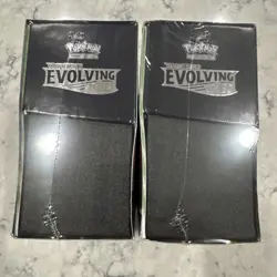 Pokemon Evolving Skies Elite Trainer Box Factory Sealed Set of 2 Corners Dented - Image 2