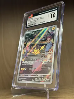 CGC 10 - Pikachu 173/165 - SAR - SV2a 151 - Japanese Pokemon TCG - Image 3