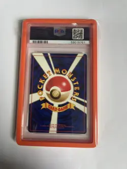 1999 Pokemon Blaine’s Moltres Japanese Holo PSA 9 Swirl With Guard - Image 2