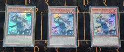 YUGIOH Silvy of the White Forest x3 (OP28-EN005) Super Rare Near Mint - Image 1