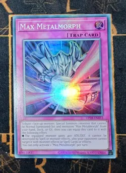 YUGIOH Max Metalmorph (OP28-EN012) Super Rare Near Mint - Image 1