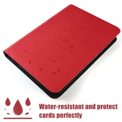 Card Binder 9 Pocket with Zipper, 648 Pockets Trading Card Holder Book, Premi... - Image 3