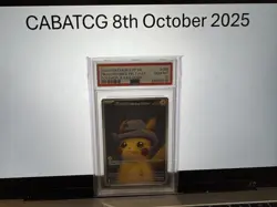 Pikachu With Grey Felt Hat SVP 085 Pokemon Van Gogh Promo Card PSA 10 GEM MINT - Image 1