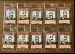 10set Yugioh NEYMAR JR+ Rescue Rabbit eFootball 30th Promo card Yu-Gi-Oh Sealed - Image 1