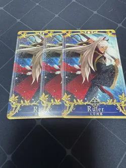 FGO Arcade Amakusa Shirou Final Fatal Trading Card No BRS - Image 1