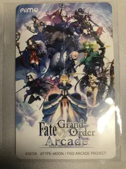 Fate Grand Order Trading Card Aime Card 2018 Limited Edition Good - Image 1
