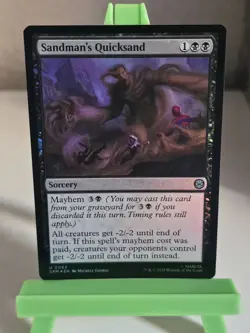 Sandman's Quicksand 0063 Uncommon Foil Spider-Man MTG - Image 1