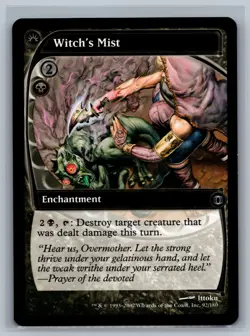 Magic The Gathering Future Sight Witch's Mist #92/180 MTG TCG CCG - Image 1