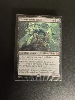MTG -Marvel Spider Man - Black Welcome Deck - Venom, Eddie Brock - New Sealed - Image 1