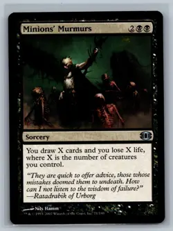 Magic The Gathering Future Sight Minions' Murmurs #71/180 MTG TCG CCG - Image 1