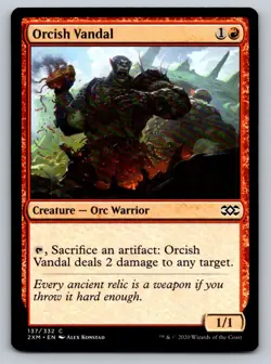 MTG Orcish Vandal 137/332 - Image 1