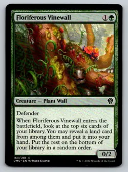 MTG Floriferous Vinewall 163/281 - Image 1