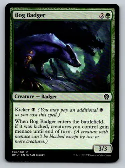 MTG Bog Badger 156/281 Regular - Image 1