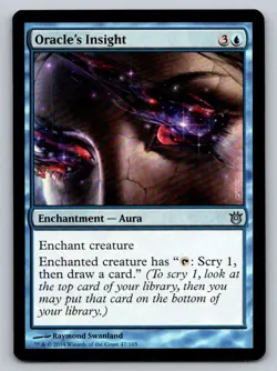 MTG Oracle's Insight Born of the Gods Regular - Image 1