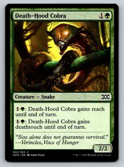 MTG Death-Hood Cobra 163/332 Regular - Image 1