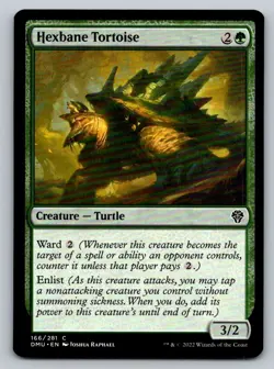 MTG Hexbane Tortoise 166/281 Regular - Image 1