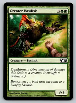 MTG Greater Basilisk Core Set 2011 (M11) Regular - Image 1