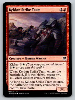 MTG Keldon Strike Team 136/281 - Image 1