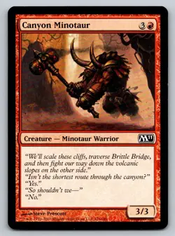 MTG Canyon Minotaur Core Set 2011 (M11) Regular - Image 1
