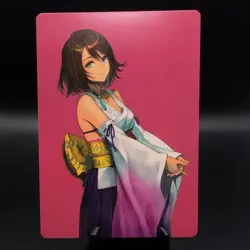 MTG Final Fantasy Art Series Yuna, Hope Of Spira x1 NM Art Card - Image 1