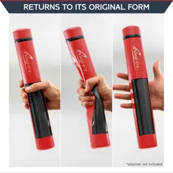 Quiver Time Red XL Orion Playmat Tube - TCG MtG Playmat Tube Case Bag with Water - Image 4