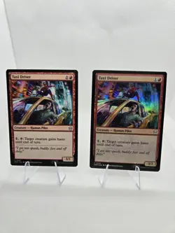NM Foil Taxi Driver, MTG, Marvel's Spider-Man, Magic the Gathering, 97 Non Foil - Image 1