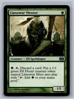 Magic The Gathering Future Sight Llanowar Mentor #131/180 MTG TCG CCG - Image 1