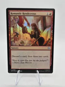NM Foil Romantic Rendezvous, MTG, Marvel's Spider-Man, Magic the Gathering, 86 - Image 1