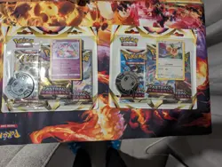 Pokemon TCG Astral Radiance 3-Pack Blister x2 | SEALED Eevee Sylveon Promo - Image 1