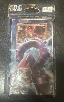 Pokemon XY Steam Siege Gears Of Fire Theme Deck Volcanion New Sealed - Image 1