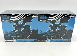 Pokemon TCG Black Bolt Elite Trainer Box ETB X2 Sealed W/Thundurus Promo In Hand - Image 1