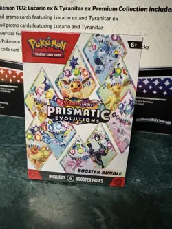 Pokemon Prismatic Evolutions Premium Collection Booster Bundle Alakazam 20pk LOT - Image 3
