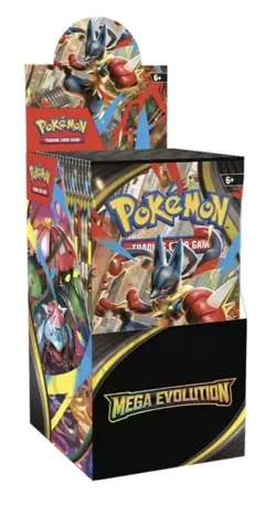 Pokemon TCG Mega Evolution Half Booster Box SEALED (18 packs) in hand - Image 3