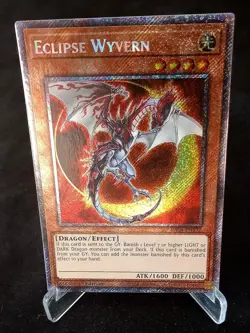 YuGiOh! Eclipse Wyvern RA04-EN177 Platinum Secret Rare - Near Mint/Mint - Image 1