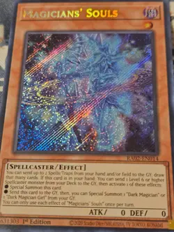 Magicians’ Souls Secret Rare BROL-EN066 1st Ed Yugioh - Image 2