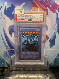 PSA 9 Mint 2003 Obelisk GBI-002 Secret Rare Holo Promo YuGiOh Card English - Image 1