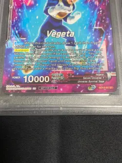 dragon ball super card game Vegeta 2021 Championship 3rd Place - Image 4