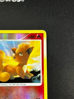Vulpix 107/123 - Mysterious Treasures Reverse Holo Pokemon TCG Card DMG - Image 4