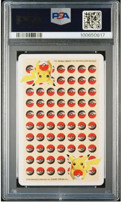 PSA10 1998 POKEMON STADIUM YELLOW VERSION PLAYING CARDS CLEFAIRY ACE OF DIAMONDS - Image 2