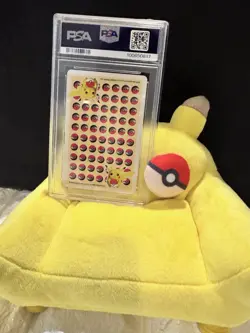PSA10 1998 POKEMON STADIUM YELLOW VERSION PLAYING CARDS CLEFAIRY ACE OF DIAMONDS - Image 4