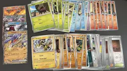 Pokemon TCG Destined Rivals Bundle: 50 Cards Rare, Reverse or Ex’s - no dupes - Image 1