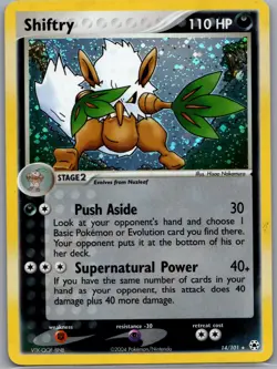 Shiftry 14/101 Holo Hidden Legends - Pokemon Card - NM - Image 1