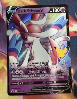 Dark Sylveon v SWSH134 SWSH: Sword & Shield Promo Cards Holo - Image 1