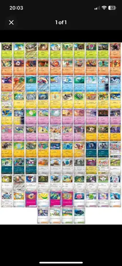 COMPLETE Super Electric Breaker Set of All 106 C/U/R/RR Japanese Pokemon Cards - Image 1