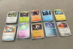 COMPLETE Super Electric Breaker Set of All 106 C/U/R/RR Japanese Pokemon Cards - Image 3