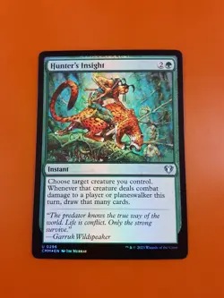 1x Hunter's Insight | FOIL | Commander Masters | MTG Magic Cards - Image 3