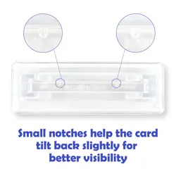 x10 Crystal Clear Card Display Stands for PSA Graded Cards - Image 4